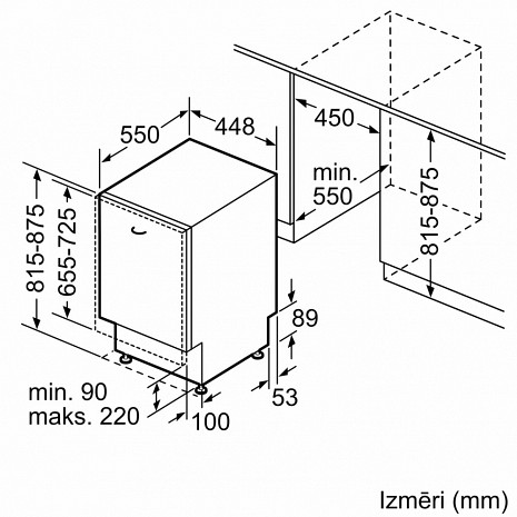 Посудомоечная машина  SPV2HMX42E