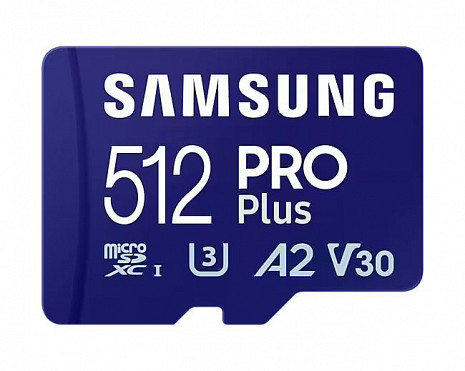 Atmiņas karte MEMORY MICRO SDXC PRO+ 512GB/W/ADAPT MB-MD512SA/EU SAMSUNG MB-MD512SA/EU