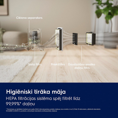 Putekļu sūcējs  EL31C1LDB