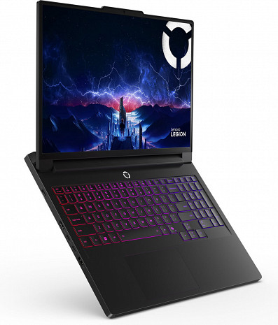 Portatīvais dators Lenovo Legion Pro 7 16IAX10H | Eclipse Black | 16 " | OLED | WQXGA | 2560 x 1600 pixels | Glossy | Intel Core Ultra 9 | 290HX | 32 (2x16GB) GB | CSODIMM DDR5 | Solid-state drive capacity 1000 GB | NVIDIA GeForce RTX 5070 Ti | GDDR7 | 12 GB 83F500PNNT