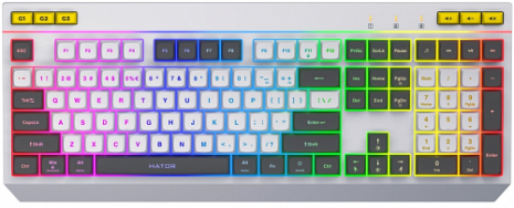 Klaviatūra HTK405US Icefall KL_134019