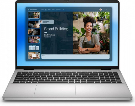 Portatīvais dators Dell 16 DC16251 | Platinum Silver | 16 " | FHD+ | 1920 x 1200 pixels | Anti-glare | Intel Core 7 | 150U | 16 GB | DDR5 | Solid-state drive capacity 512 GB | Intel Graphics | Ubuntu | 802.11ax | Keyboard language English DC16251_RPLU-R_005_UBU