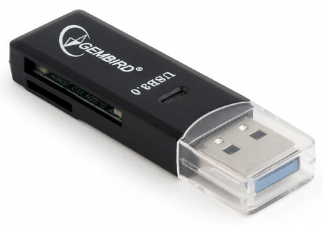 Atmiņas karšu lasītājs MEMORY READER USB3 SD/UHB-CR3-01 GEMBIRD UHB-CR3-01