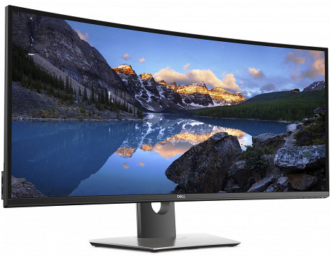 Monitors UltraSharp 38 Curved U3818DW 37.5 ", 3840 x 1600 pixels, 21:9, LED, IPS, 5 ms, 300 cd/m², Black 210-AMQB_5Y