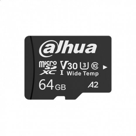 Atmiņas karte MEMORY MICRO SDHC 64GB UHS-I/TF-W100-64GB DAHUA TF-W100-64GB