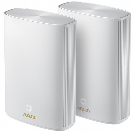 Mājas Wi-Fi tīkla sistēma (Mesh) ZenWiFi AX Hybrid (XP4) (2pack) 90IG05T0-BM9110