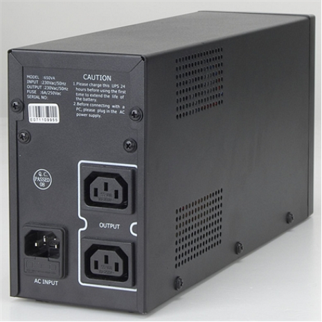 UPS (nepārtrauktas barošanas bloks)  UPS-PC-652A