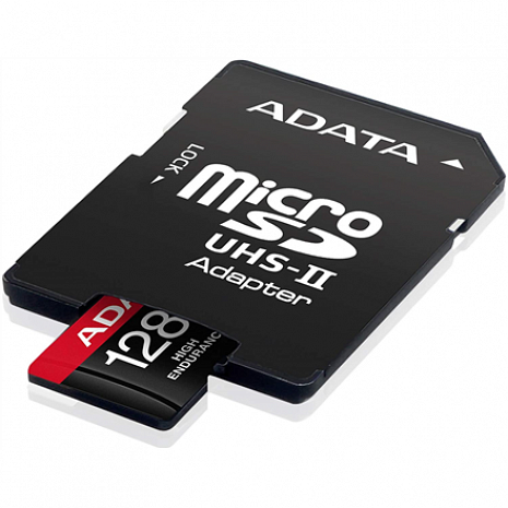 Карта памяти ADATA AUSDX128GUI3V30SHA2-RA1 Memory Card 128 GB, MicroSDXC, Flash memory class 10, Adapter, 80 MB/s, 100 MB/s AUSDX128GUI3V30SHA2-RA1