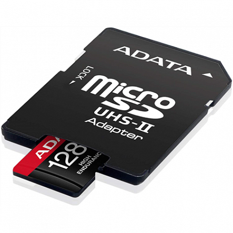 Atmiņas karte ADATA AUSDX128GUI3V30SHA2-RA1 Memory Card 128 GB, MicroSDXC, Flash memory class 10, Adapter, 80 MB/s, 100 MB/s AUSDX128GUI3V30SHA2-RA1