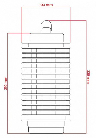 Moskītu lampa  101901
