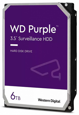 Cietais disks Purple WD64PURZ