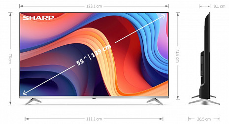 QLED Televizors  55GP6260E