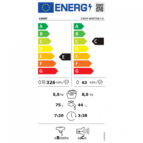 Veļas mašīna  CSOW 4855TWE/1-S