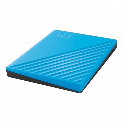 Cietais disks External HDD|WESTERN DIGITAL|My Passport|2TB|USB 2.0|USB 3.0|USB 3.2|Colour Blue|WDBYVG0020BBL-WESN WDBYVG0020BBL-WESN