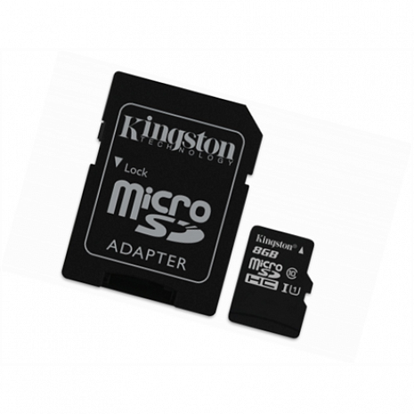 Atmiņas karte Industrial Temperature UHS-I U1 8 GB, MicroSDHC, Flash memory class 10, SD Adapter SDCIT/8GB
