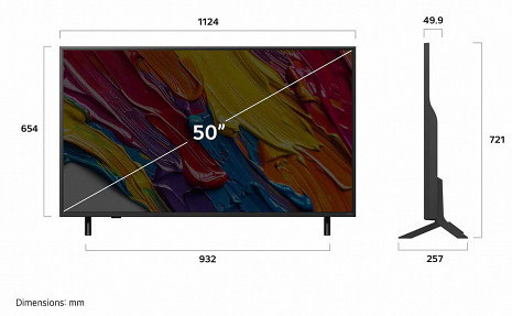 QNED Televizors  50QNED84A3C