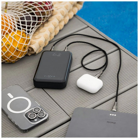 Ārējais akumulators (power bank)  FIXZENP-20-BK