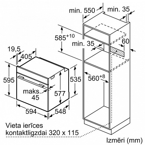 Cepeškrāsns  HBG7721W1S