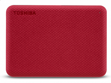 Cietais disks Toshiba Canvio Advance HDTCA20ER3AA 2000 GB, 2.5 ", USB 3.2 Gen1, Red HDTCA20ER3AA