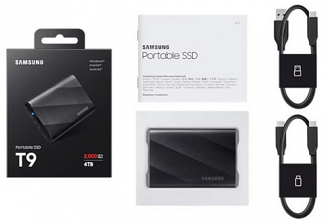 Cietais disks Samsung MU-PG4T0B/EU Portable SSD T9 4TB MU-PG4T0B/EU