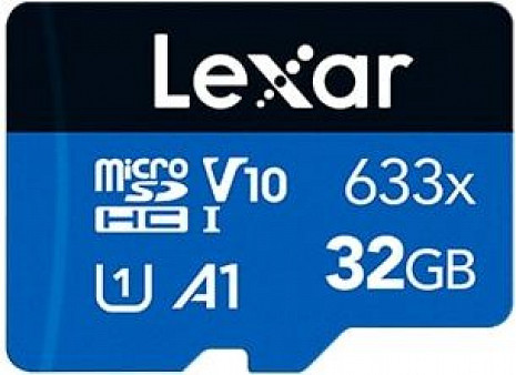 Карта памяти MEMORY MICRO SDHC 32GB UHS-I/LMS0633032G-BNNNG LEXAR LMS0633032G-BNNNG