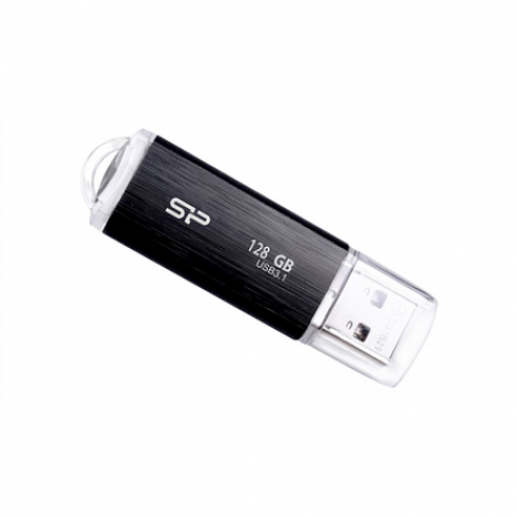 USB zibatmiņa Silicon Power USB 3.1 Flash Drive Blaze B02 128 GB, USB 3.2 Gen 1/USB 3.1 Gen 1/USB 3.0/USB 2.0, Black SP128GBUF3B02V1K