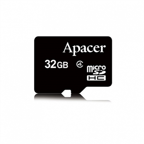 Atmiņas karte APACER microSDHC Class4 32GB AP32GMCSH4-RA