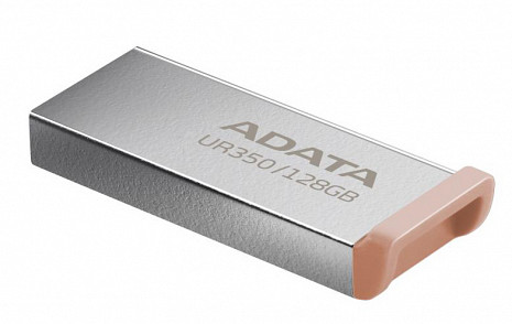 USB zibatmiņa MEMORY DRIVE FLASH USB3.2 128G/BROWN UR350-128G-RSR/BG ADATA UR350-128G-RSR/BG