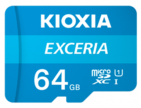 Atmiņas karte MEMORY MICRO SDXC 64GB UHS-I/W/A LMEX1L064GG2 KIOXIA LMEX1L064GG2
