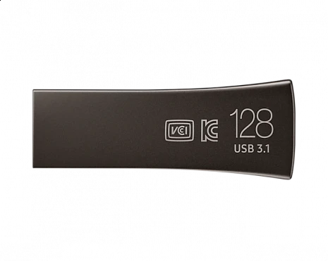 USB zibatmiņa Samsung BAR Plus MUF-128BE4/APC 128 GB, USB 3.1, Grey MUF-128BE4/APC