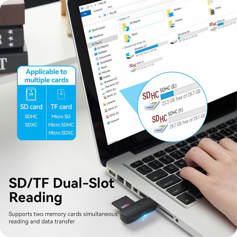 Atmiņas karšu lasītājs  CLGB0