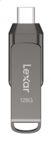 USB zibatmiņa MEMORY DRIVE FLASH USB3.1 128G/D400 LJDD400128G-BNQNG LEXAR LJDD400128G-BNQNG