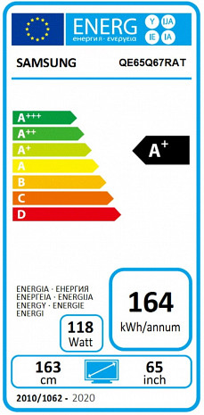 QLED Televizors  QE65Q67RALXXN