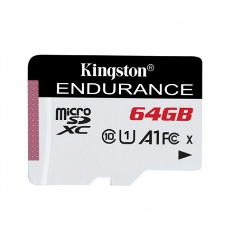 Карта памяти Kingston Endurance UHS-I U1 64 GB, micro SDXC, Flash memory class 10 SDCE/64GB