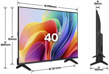 LED Televizors  40A4S