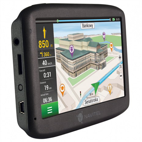Навигация Personal Navigation Device F300 5" touchscreen, Maps included, GPS (satellite) GPS_F300