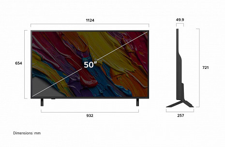 QNED Televizors  50QNED82A3B