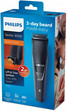 Trimmeris Beardtrimmer series 3000 BT3226/14