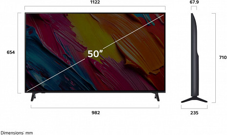 QNED Televizors  50QNED70A6A