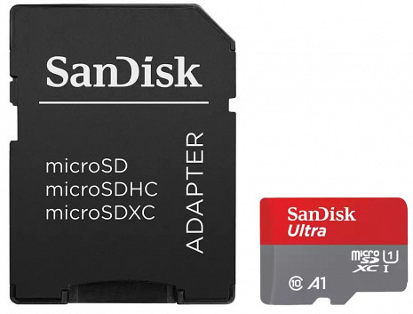 Карта памяти MEMORY MICRO SDXC 64GB UHS-I/W/A SDSQUAB-064G-GN6MA SANDISK SDSQUAB-064G-GN6MA