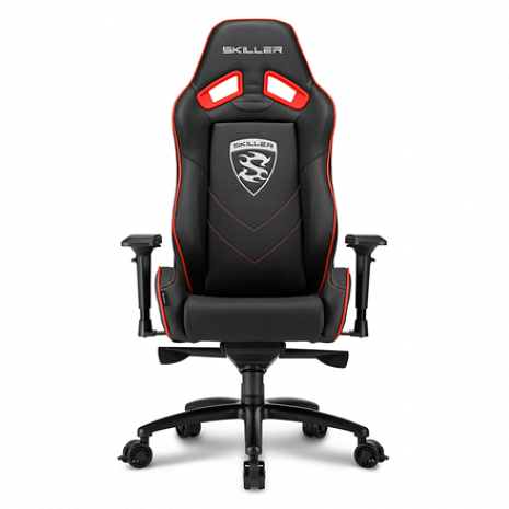 Geimeru krēsls Gaming Seat The Personal Comfort Zone, Skiller SGS3, Black/ red Skiller SGS3 Bk/rd