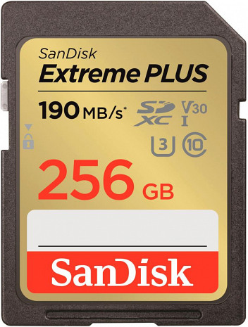 Карта памяти MEMORY SDXC 256GB UHS-1/SDSDXWV-256G-GNCIN SANDISK SDSDXWV-256G-GNCIN