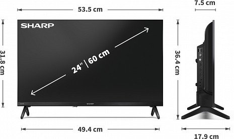 LED Televizors  24HF2265E
