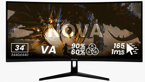 Monitors  AZ-NO-34T2K165-BK