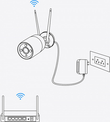 Ārtelpu IP kamera W430 WC811WAB4K03