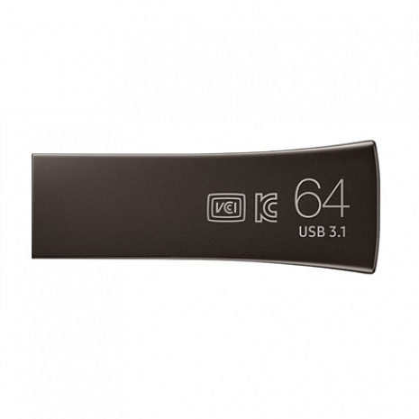 USB zibatmiņa BAR Plus MUF-64BE4/APC 64 GB, USB 3.1, Grey MUF-64BE4/APC