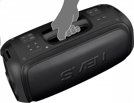 Skaņas sistēma ar karaoke  PS-860 Black