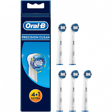 Zobu birstes uzgaļi  Precision Clean 4+1
