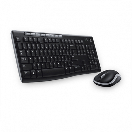 Klaviatūra MK270 Wireless Keyboard and mouse pack, Keyboard layout QWERTY, USB, Black, Mouse included 920-004518