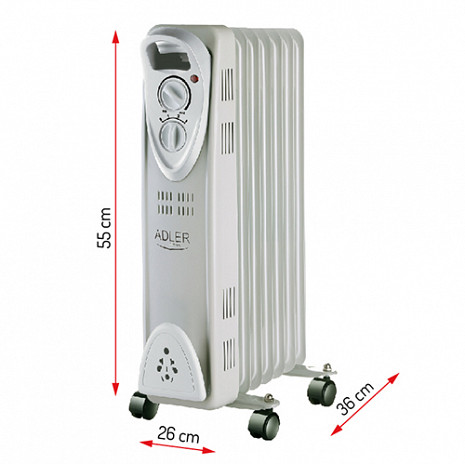 Eļļas radiators  AD7807